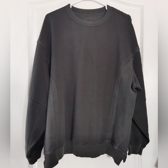 Aerie NWT Keep It Light Crochet Crew Sweatshirt size Small ptp 26" aprox - Picture 7 of 16